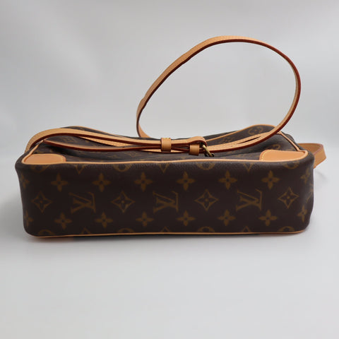 Pre-Owned #BPR05229 Louis Vuitton Monogram Trocadero 30 Crossbody Bag M51272