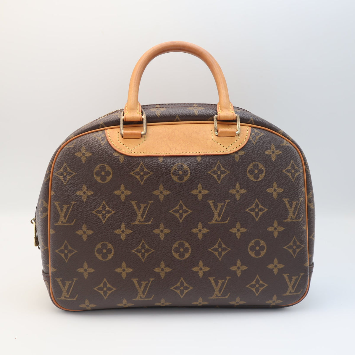 Pre-Owned #1821 Louis Vuitton Monogram Trouville Hand Bag M42228