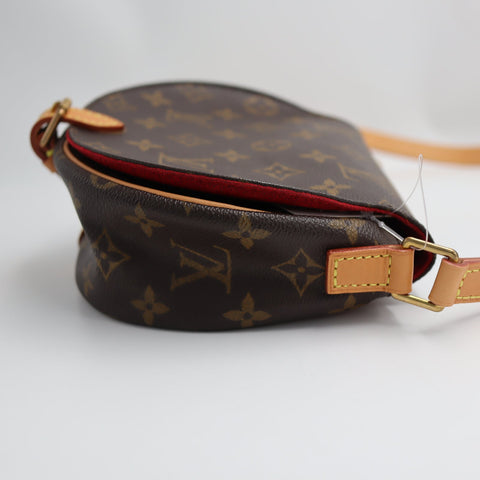 Pre-Owned #BPR052210 Louis Vuitton Monogram Tambourine Crossbody Bag M51179