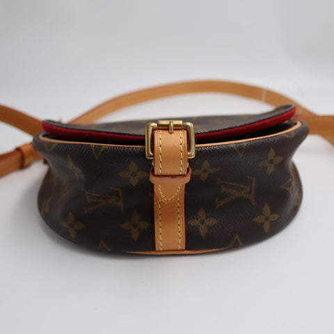 Pre-Owned #BPR052210 Louis Vuitton Monogram Tambourine Crossbody Bag M51179