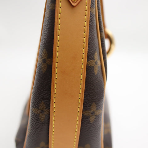 Pre-Owned #71245 Louis Vuitton Monogram Tulum PM Shoulder bag Brown M40076