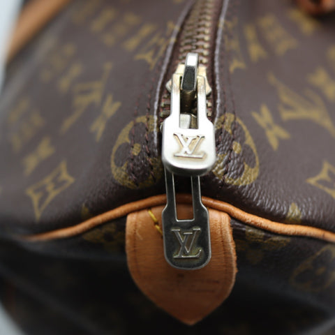 Pre-Owned #1935 Louis Vuitton Monogram Keepall 50 Travel Bag Brown M41416