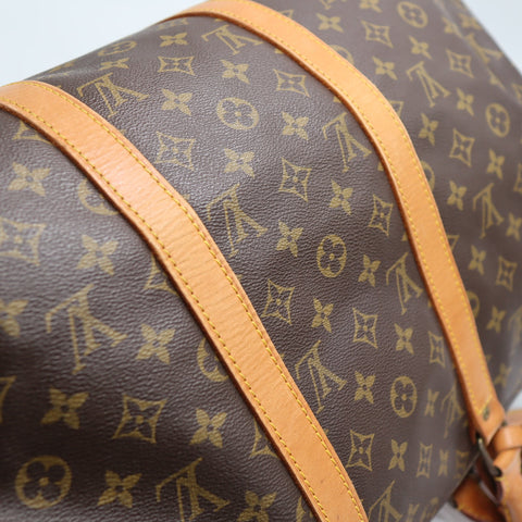 Pre-Owned #1935 Louis Vuitton Monogram Keepall 50 Travel Bag Brown M41416