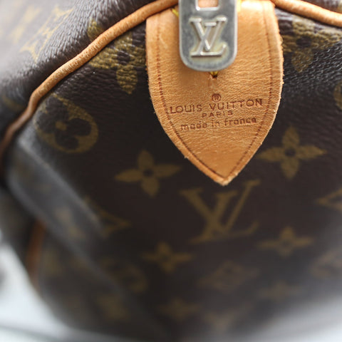 Pre-Owned #1935 Louis Vuitton Monogram Keepall 50 Travel Bag Brown M41416