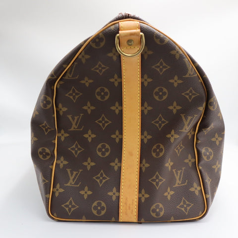 Pre-Owned #71253 Louis Vuitton Monogram Keepall Bandouliere 50 Travel Bag Boston Bag M41426