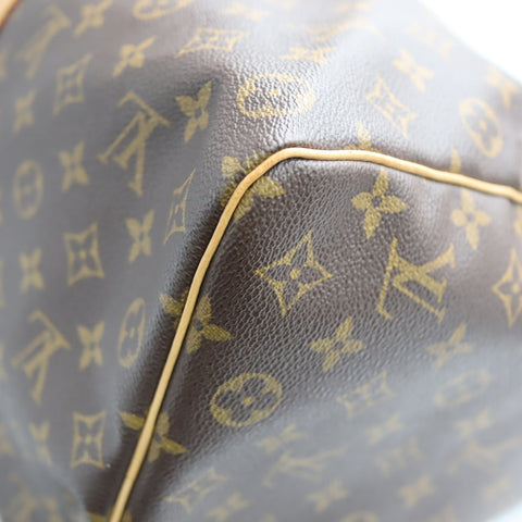 Pre-Owned #72383 Louis Vuitton Monogram Keepall 50 Travel Bag Brown M41426