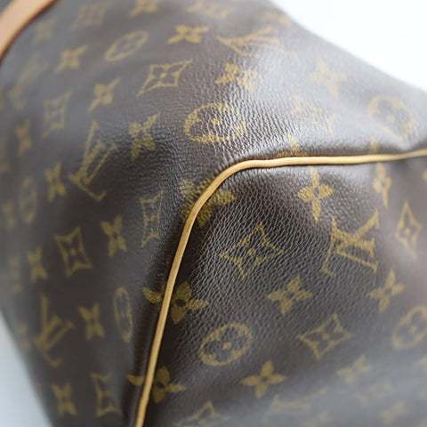 Pre-Owned #72383 Louis Vuitton Monogram Keepall 50 Travel Bag Brown M41426
