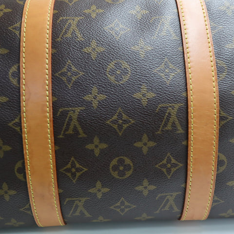Pre-Owned #72308 Louis Vuitton Monogram Keepall 50 Travel Bag Brown M41426