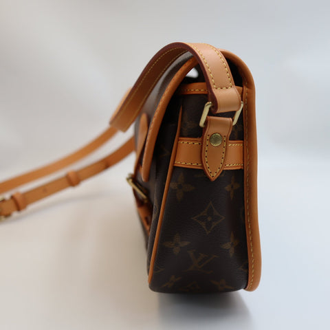 Pre-Owned #BP72240 Louis Vuitton Monogram Sologne Crossbody Bag Brown M42250