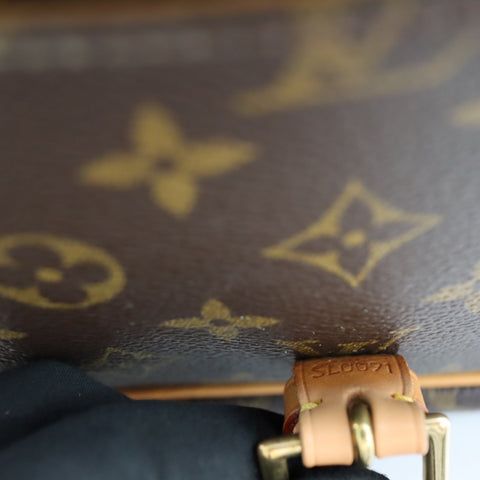 Pre-Owned #BP72240 Louis Vuitton Monogram Sologne Crossbody Bag Brown M42250