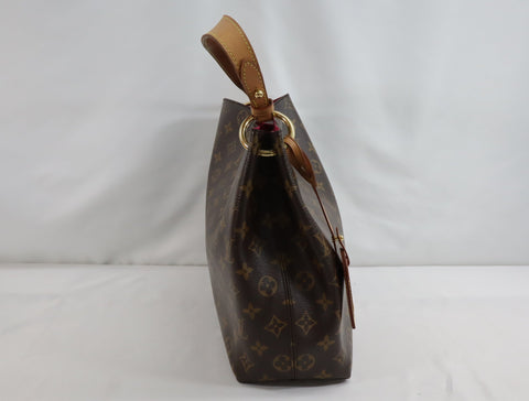 Pre-Owned #72816 Louis Vuitton Monogram Graceful PM Canvas Shoulder Bag M43700