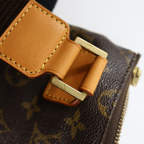 Pre-Owned #BP10990 Louis Vuitton Monogram Pochette Bosphore Crossbody Shoulder Bag M40044