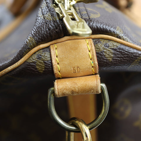 Pre-Owned #303-5 Louis Vuitton Monogram Keepall Bandouliere 50 Travel Bag Boston Bag M41416